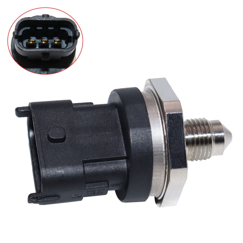Fuel Rail Pressure Sensor 0261545074 Compatible with Mazda CX-7 CX7 2.3L 2007 2008 2009 L807-18-211 Holden 0261545053 0261545006 12598948