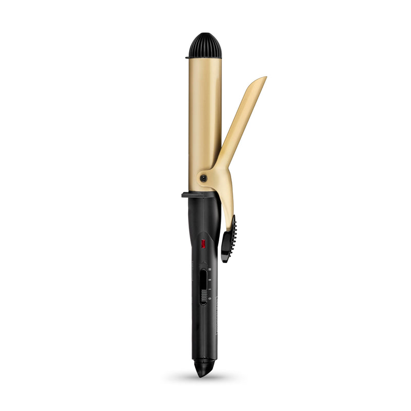 TRESemme Large Curling Tong, 32mm Ceramic Barrel For Soft Bouncy Curls and Waves, Hair Curler with 3 Temperature Settings, Fast Heat-Up, Cool Tip, Black, 2805DU
