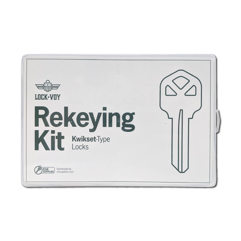 SUMMIT DOORWARE Premium Kwikset Rekey Kit Compatible with 50 Master Pins | Kwikset Rekeying Kit with Seal-Tight Plastic Box | Lock Pinning Kit Compatible with 50 Bottom, 50 Top Pins and 50 Spring
