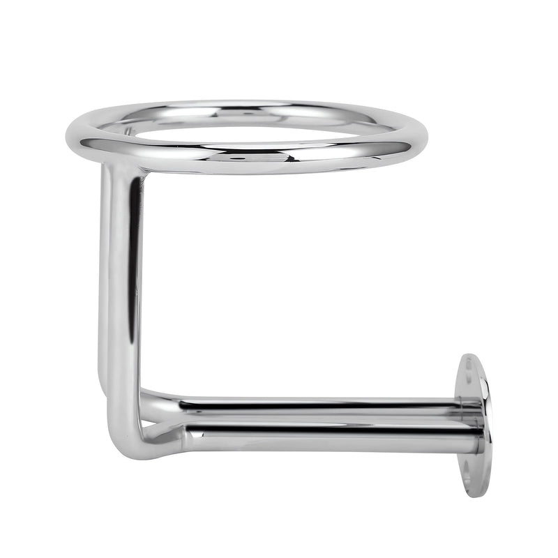 Boat Ring Cup Holder 304 Grade Stainless Steel Heavy Duty Ringlike Water Drink Holder for Marine Yacht Trucks Car (2PCS) 2