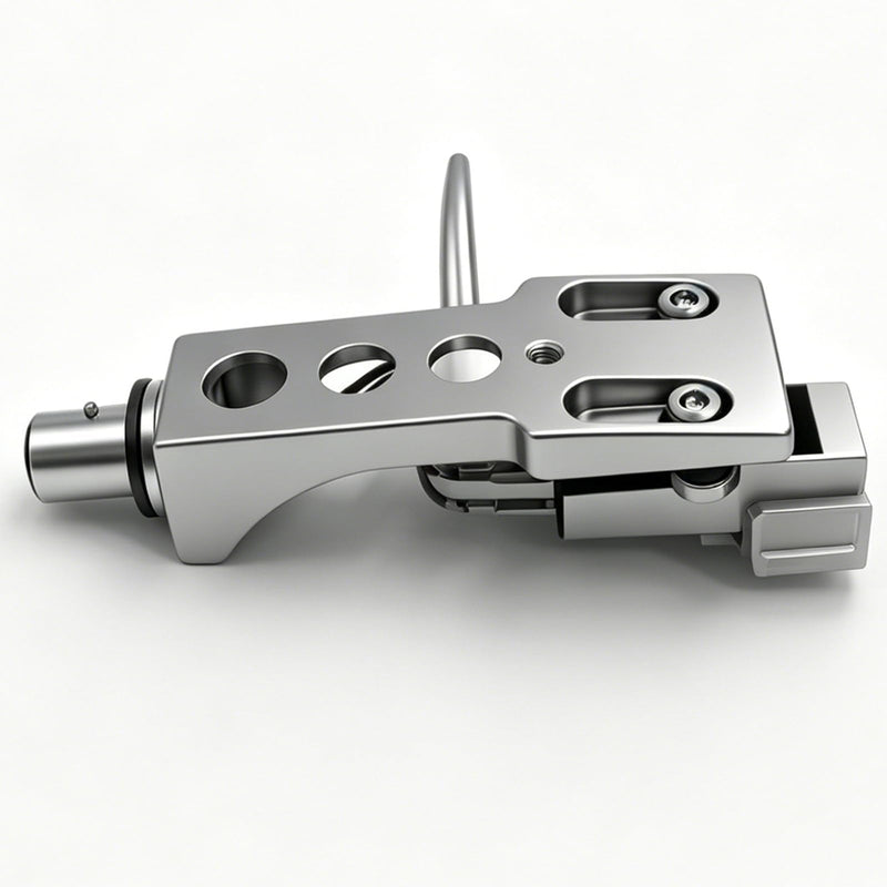 Silver Headshell AT-3600L Cartridge Stylus, AT-3600L Magnetic Cartridge Stylus Compatible with Technics SL D1, SL D1K, SL D2, SL D202, SL D205, SL D2K, SL D3, SL D303, SL D33, SL D3K, SL D5. Silver Headshell