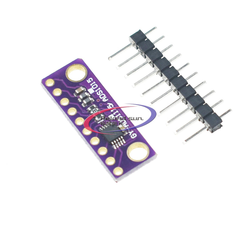 10PCS ADS1115 16 Bit Analog to Digital Board ADC Converter Module 4 Channel Board with Programmable Gain Amplifier 2.0V to 5.5V
