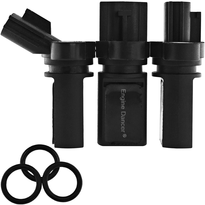 Set of 3 Camshaft Crankshaft Position Sensor Compatible with Nissan Altima Frontier Maxima Murano NV 1500 2500 3500 Pathfinder Quest Xterra 350Z for Infiniti FX35 G35 I35 M35 QX56, 917-704, 917704