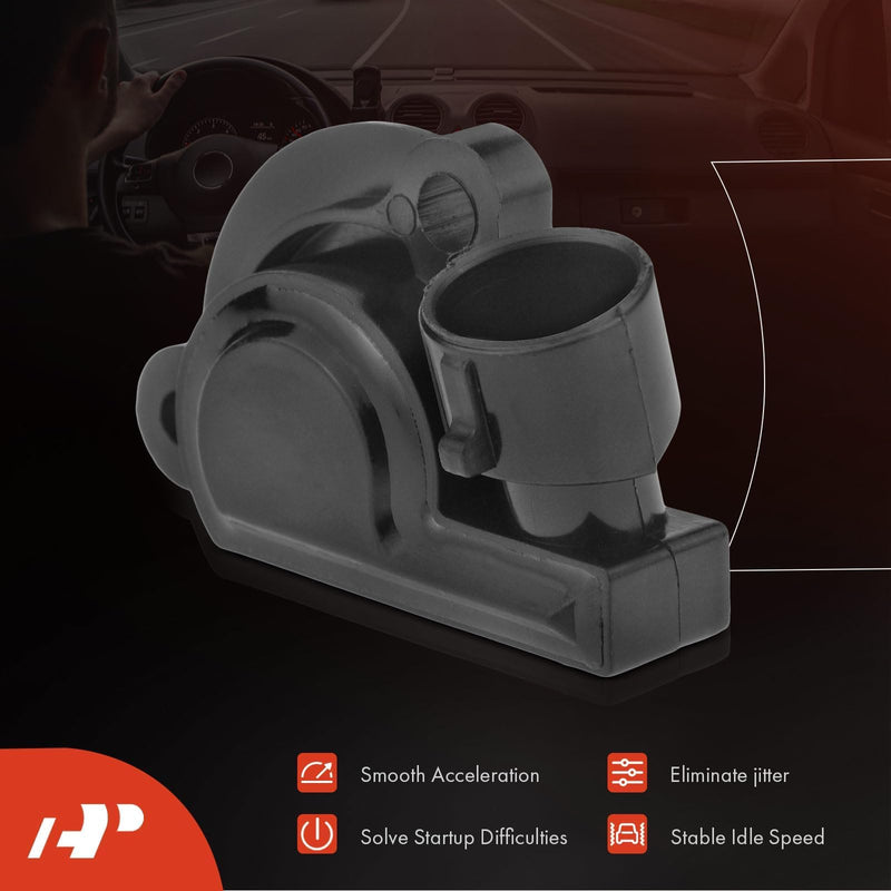 A-Premium TPS Throttle Position Sensor - Accelerator Fuel Idle Control Valve Sensor - Compatible with Chevy, Buick, Cadillac, GMC, Oldsmobile, Pontiac, Suzuki - Replace# 17111815, 17087400