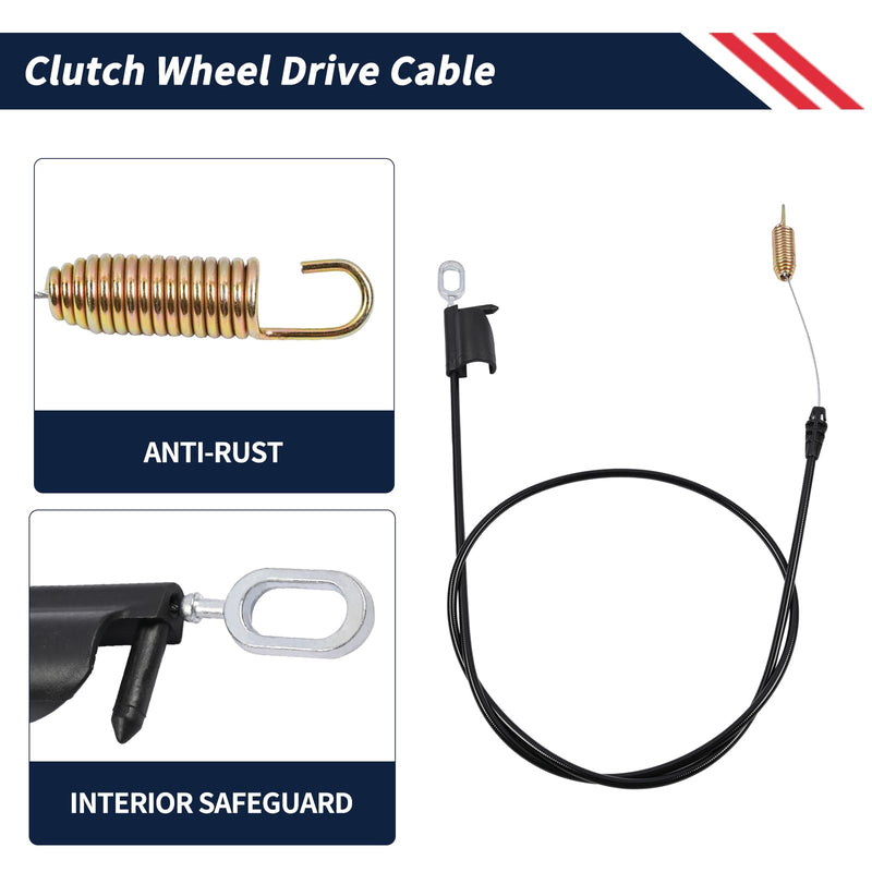 946-05397 Clutch Wheel Drive Cable 746-05397 Compatible with CUB Cadet CC600│MTD M430 M410│Craftsman CMGM231204│Troy-Bilt Lawn Mowers TBWC28 2022 2023 Pro Series 28 inch