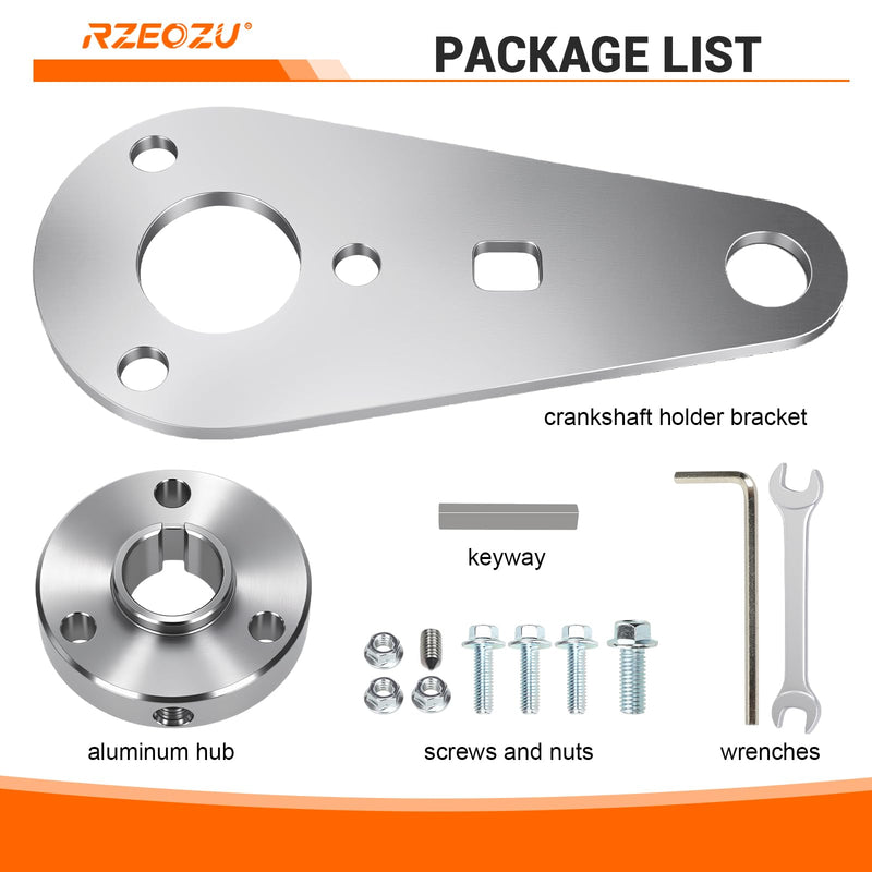 Crankshaft Holder Tool Kit Replacement for Predator 212 Engine GX160 GX200 5.5 6.5HP Small Engine Coleman CT200U CT200U-EX BT200X Axis M200 Baja Warrior MB200 KT196 Mini Bike Go Kart Parts