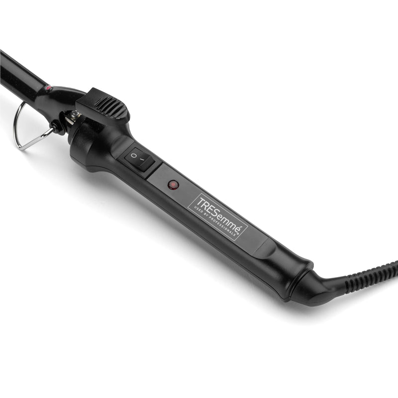TRESemme Defined Curls 16mm Curling Tong, Ceramic-Coated Hair Curler, Up to 185°C, Worldwide Use, Black, 271TU