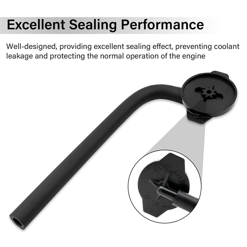 16405-0P040 Coolant Reservoir Cap, Compatible with 2011-2017 Toyota Sienna, 2010-2015 Lexus RX350 RX450h Replaces 16405-31070