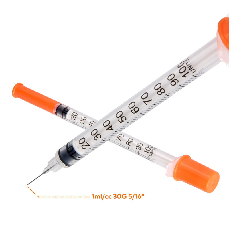 100PACK Disposable Syringe, Individual Wrapped 100 PACK