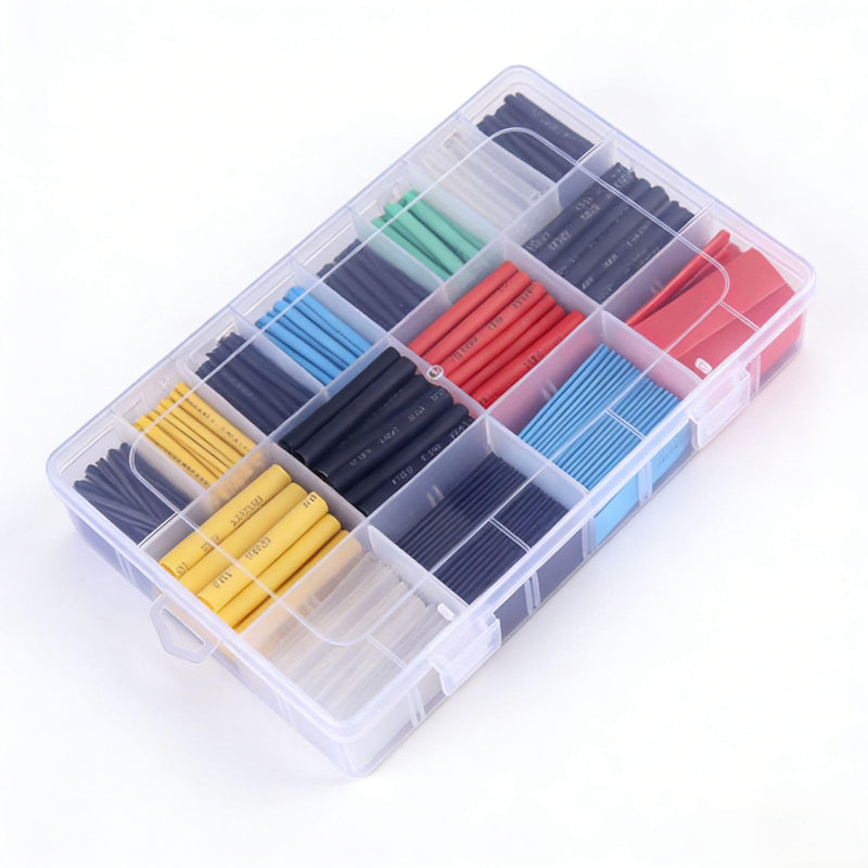 580Pcs Heat Shrink Tubing Kit 2:1 Ratio, Insulation Cable Sleeve Assortment for Wire Cord Protection 580Pack