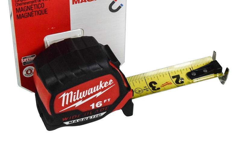 Milwaukee Tape MEAS Wide Blade MAG 16FT 48-22-0216M