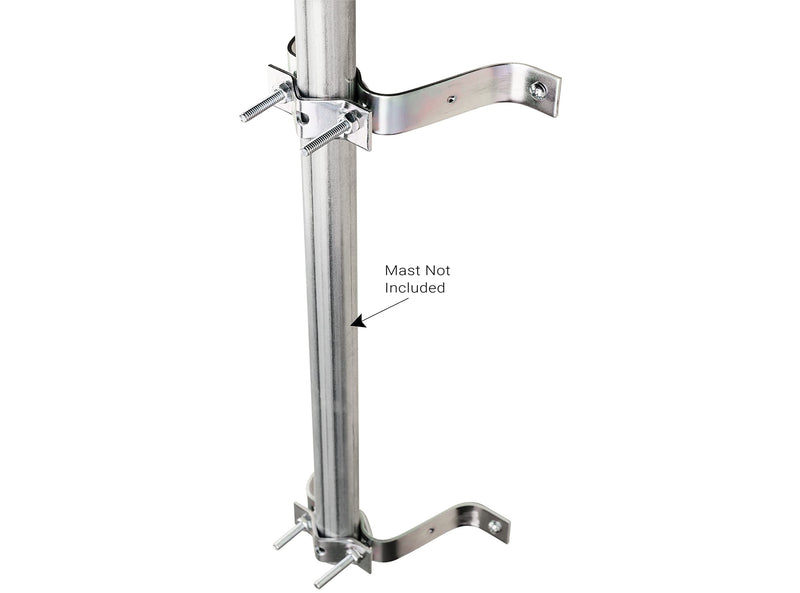 Channel Master CM-3079 4-Inch Wall Mount for TV Antenna Masts