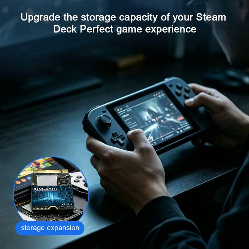 M.2 2230 SSD 128GB PCIe NVMe Gen 3.0X4 | Internal Solid State Drive High Performance Upgrade Compatible with Steam Deck Surface Pro Laptop Desktops