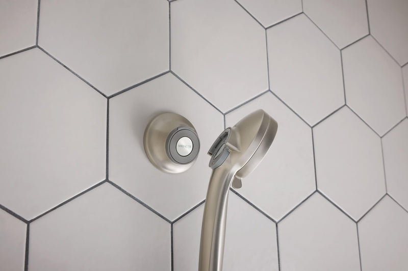 Moen Spot Resistant Remote Dock for Magnetix Handheld Shower Head, Brushed Nickel Finish, 186117SRN Spot Resist Brushed Nickel
