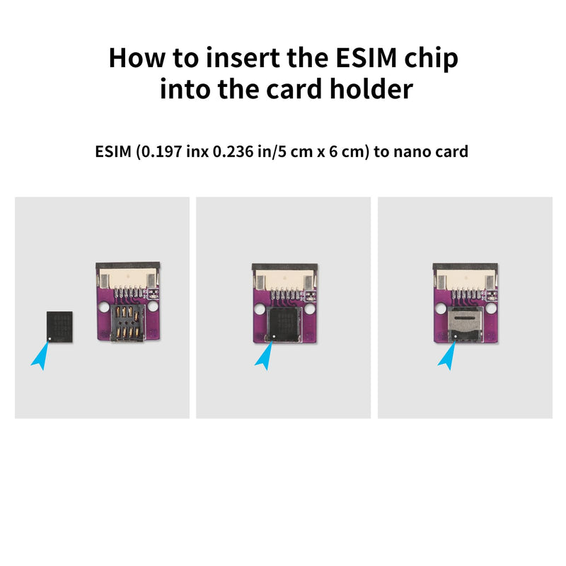 ESIM to Nano SIM Card Extension Cable ESIM Card Adapter Conversion Board ESIM Experimental Test