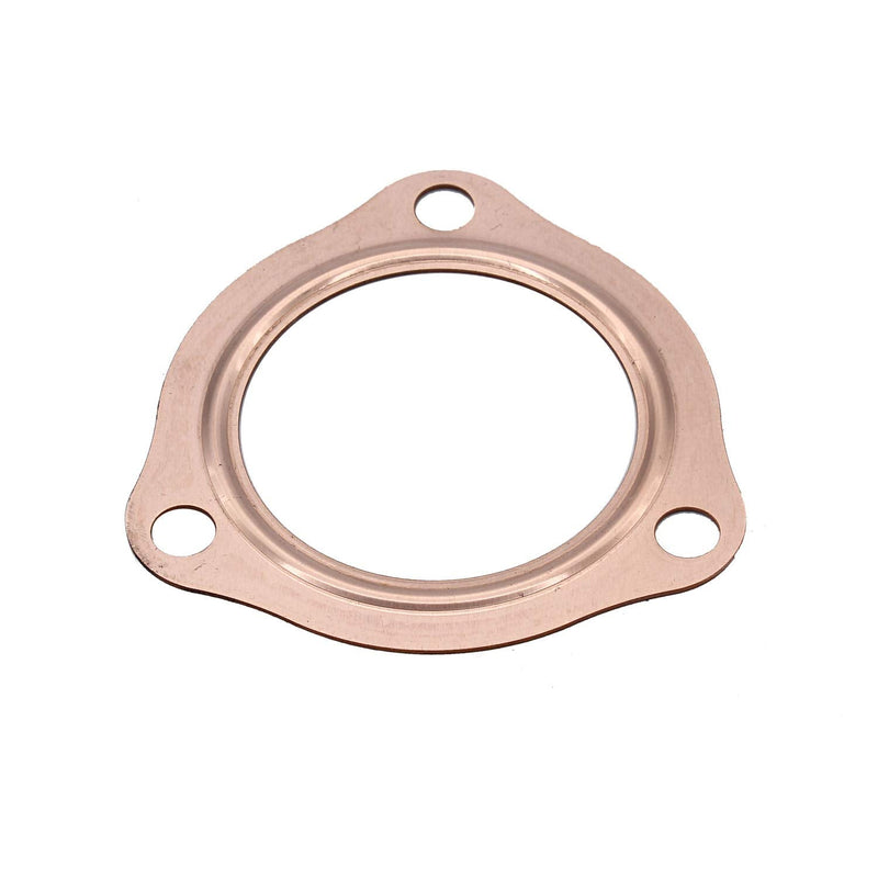 2 1/2" Copper Header Exhaust Collector Gaskets 2.5 inch Exhaust Gaskets Compatible for SBC BBC 302 350 454 2-1/2"