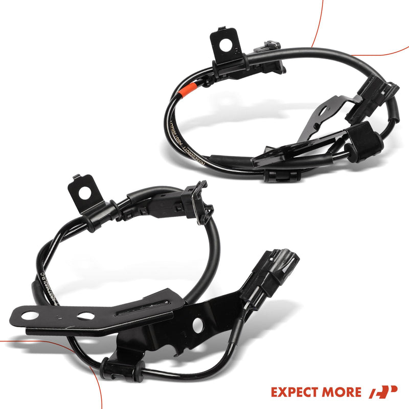 A-Premium 2PCS Wiring Harness for Rear ABS Wheel Speed Sensor Compatible with [FWD] Hyundai Santa Fe Sport 2013-2016 & Kia Sorento 2014-2015 - Without Sensor