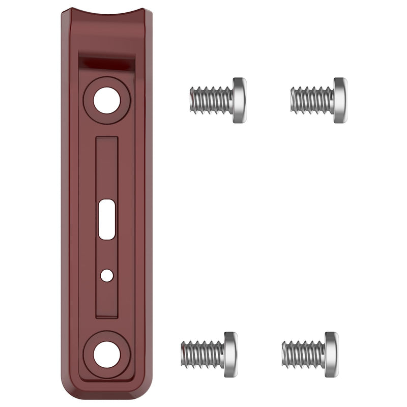 Anti-Collision Strip Compatible with Garmin Fenix 8, Tactix 8, Quatix 8, Fenix 8 Pro 47mm & 51mm Smartwatch Replacement Bezel Frame Protector, with Screwdriver & Screws (Wine Red, 47mm) Wine Red