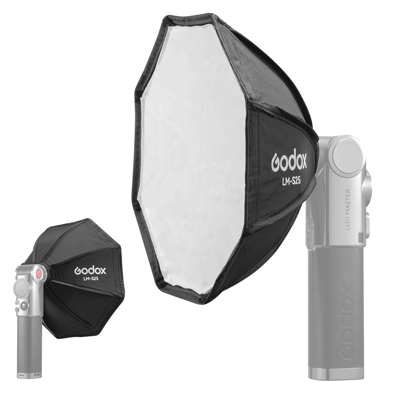 Godox Lux Master Softbox LM-S25 Octa Softbox Only for Lux Master Camera Flash with Diffuser Carry Bag