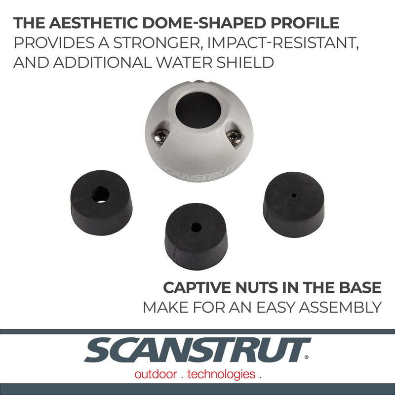 Scanstrut DS16-P Mini Cable Seal for Connectors to 0.63" and Cables 0.08"-0.35" - Plastic
