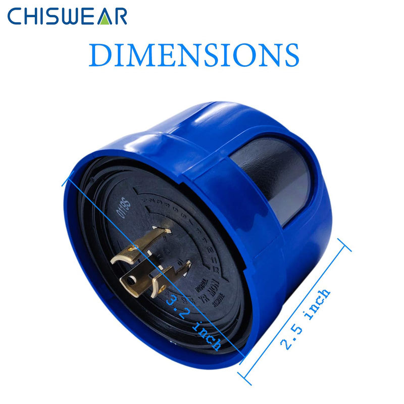 Twist Lock Photocell Dusk to Dawn Auto On Off Light Switches Power Switches Photocell Switch for LED Barn, Area, Street, Parking Lot Lights (1.Unit)