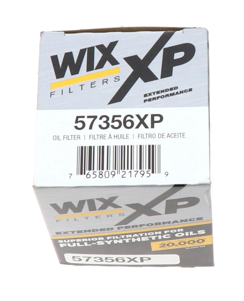 WIX 57356XP WIX XP Oil Filter Replacement, Built for Synthetic Oil - Compatible With Acura, Honda (01-18), Hyundai (07-09), Mazda (10-11), Infiniti, Nissan (96-18) Pack of 1