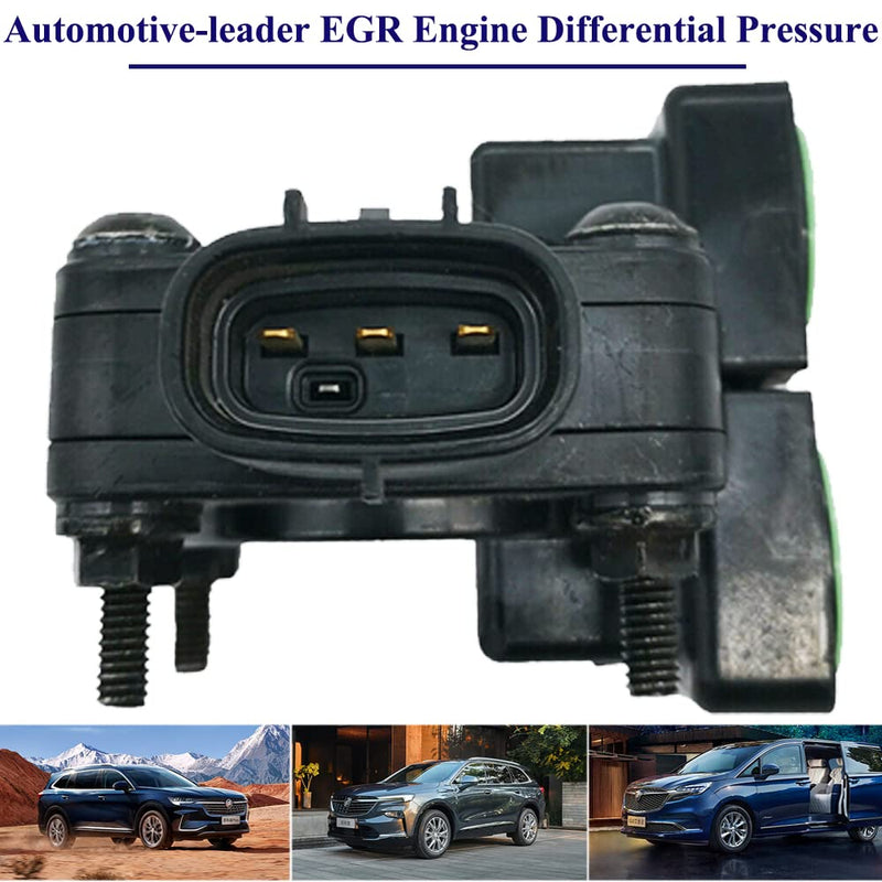 4921728 104990-1200 3683323 EGR Exhaust Gas Recirculation Pressure Sensor Replacement for Cummins ISX Differential Pressure Sensor Assembly Valve