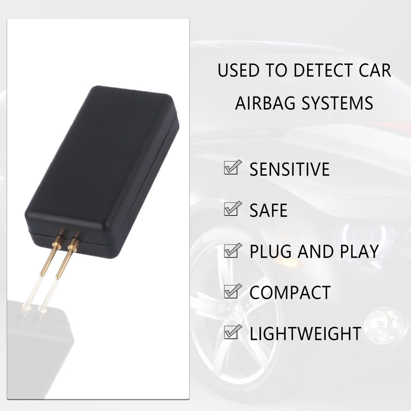 4PCS Car Airbag Bypass Resistor,12V 2-Pin Airbag Simulator Tester Car Diagnostic Tool for Finding Faults,Universal SRS Scanner Fits Car Truck SUV