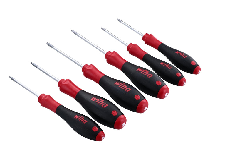 Wiha 36296 6-Piece Torx Plus Screwdriver Set