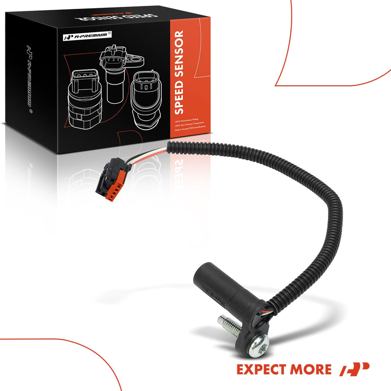 A-Premium Output Transmission Speed Sensor Compatible with Ford F-250/F-350/F-450/F-550/E-350 Super Duty, Escape, Fusion, Edge, Transit Connect, Taurus & Lincoln MKZ, MKX, MKC, MKT & Mercury Mariner
