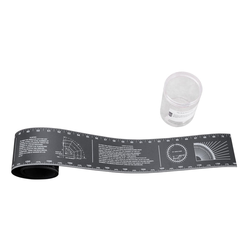 Pipe Measure Tool,Flex Angle Measuring and Marking Gauge,White,71.26 inche 71.26 inches