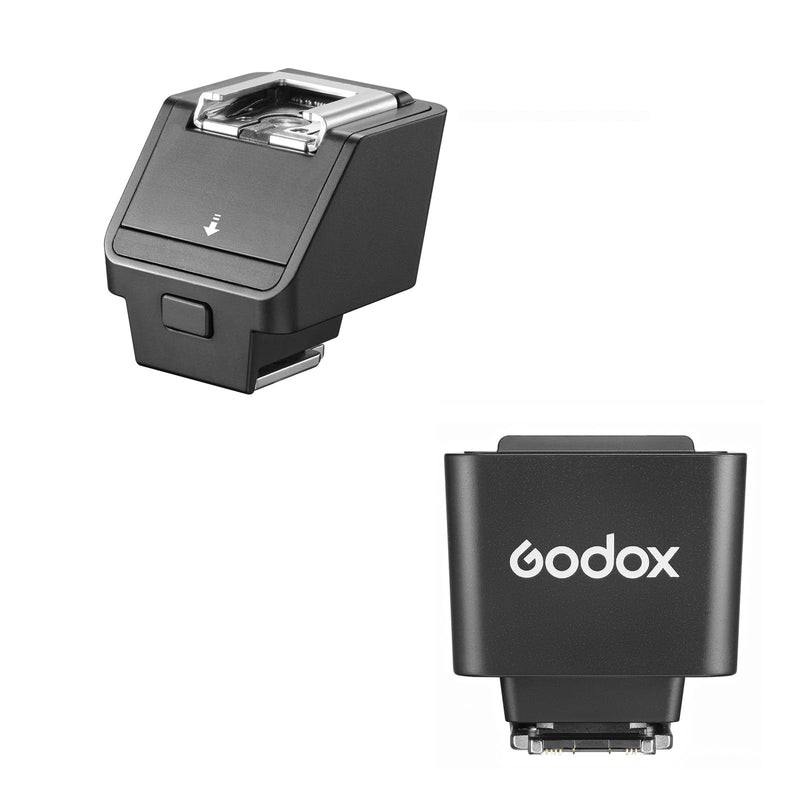 Godox TR-S TTL Hot Shoe Riser for Sony Camera, Hot Shoe Extender for Godox iT30Pro-S iT20-S iT22-S iM30 iM20 iM22 Mini Flash, 0-90° Tilt Adjustment, Raises 30mm Height, Reduce Lens Shadow