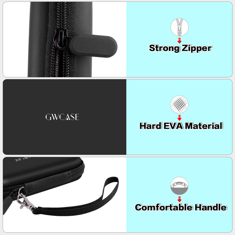 Hard Case Compatible with SanDisk 500GB/ 1TB/ 2TB/ 4TB Extreme Portable SSD, Case Compatible with Samsung T7/ for T7 Touch Portable SSD - 1TB, 2TB, 500GB USB 3.2 External Solid State Drive