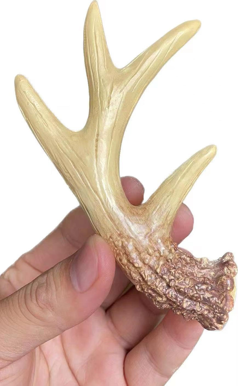 Deer Horn Antlers Drawer Pulls, Pack of 6 | Resin, Cabinet Knobs Handles, Country Kitchen Home Decoration