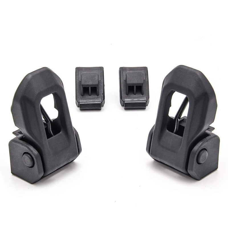 JL OEM Hood Latches Original Hood Lock Catch Latch Kit Compatible with 2007-2023 Jeep Wrangler JK JL and Jeep Gladiator JT (1 Pair)