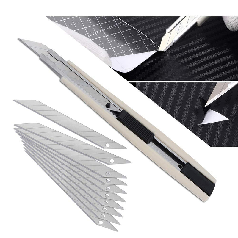 Vehicle Vinyl Wrap Tool Kit Car Wrap Kit Include Vinyl Squeegee, Film Cutter, Air Release Pin, Utility Knife Wrap Tools for Car Wrapping Window Film Application PPF Installation & Wallpaper Smoothing CR-002