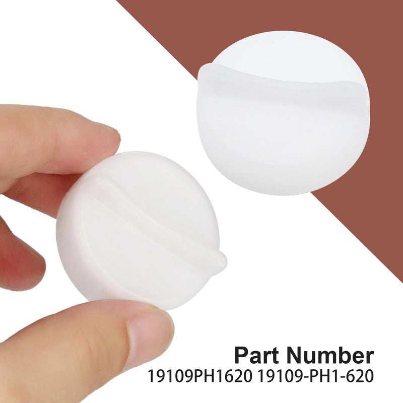 2Pcs 19109-PH1-620 Radiator Coolant Reservoir Overflow Tank Cap, Cpmpatible Replacement for Honda Civic 01-05 CRV 02-04