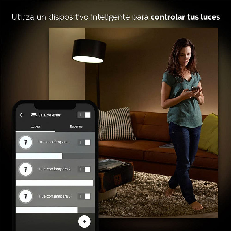 Philips Hue White Ambiance BR30 2-Pack 60W Equivalent Dimmable LED Smart Flood Light (Hue Hub Required, Works with Alexa, Homekit & more), Old Version Classic
