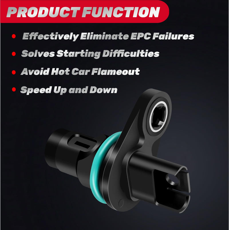 2Pcs Camshaft Position Sensor Compatible with BMW 128i 135i 325i 328i 330i 335i 528i 535i 550i 650i 750i X1 X3 X5 X6 Z4, Replaces OE 13627525014, 13627546660, 13627558518
