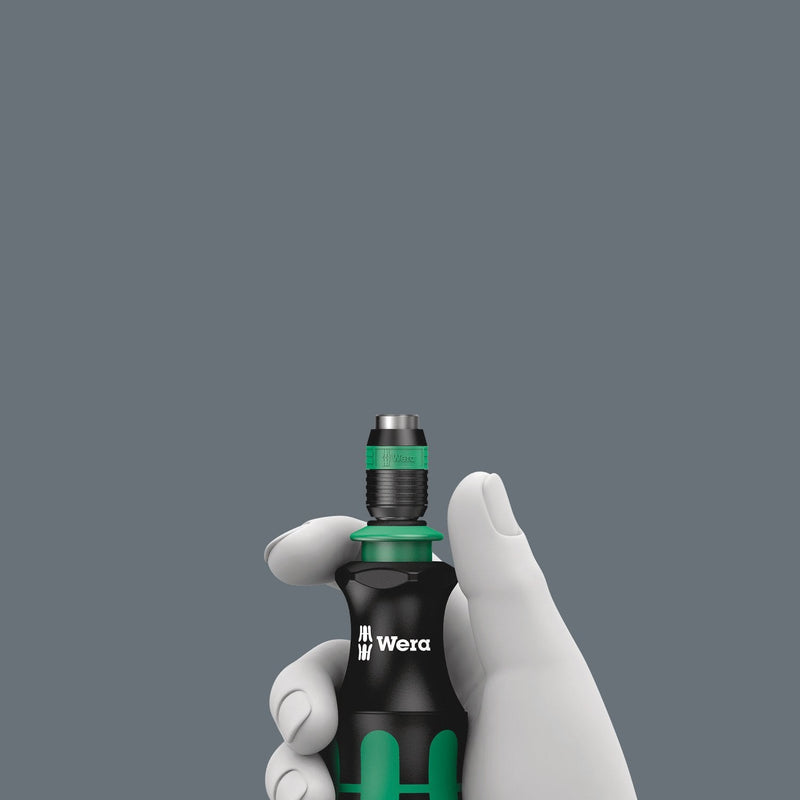  [AUSTRALIA] - Wera - 5051025001 KK 26 7-In-1 Bitholding Screwdriver with Removable Bayonet Blade (SL/PH/SQ) Silver