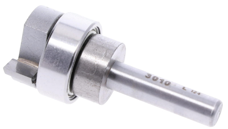 Whiteside 3010 Template Dado Cleanout Straight Router Bit: 3/4 Inch Cutting Diameter, 1/4 Inch Shank, 1/4 Inch Cutting Length, B4 Ball Bearing