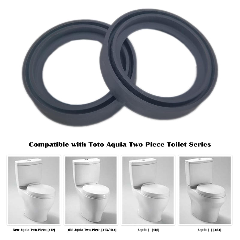 Tank to Bowl Gasket 9BU062E - Compatible with Toto Aquia Two Piece Toilet Series - Replacement Parts for Tank ST412M / ST413M / ST416M