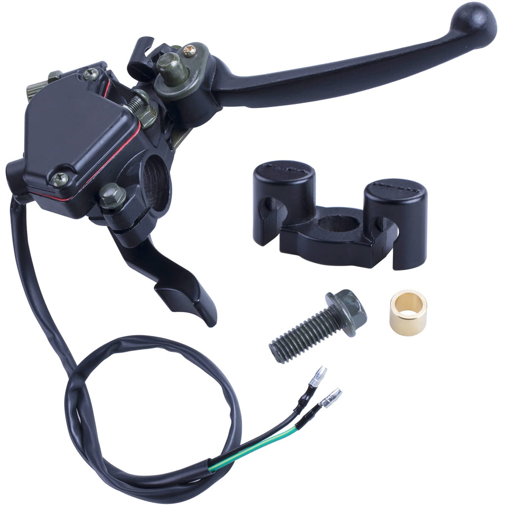 7/8'' Thumb Throttle with Dual Brake Lever Assy Compatible with 50cc 90cc 150cc 250cc ATV Quad Roketa Taotao Sunl Kazuma