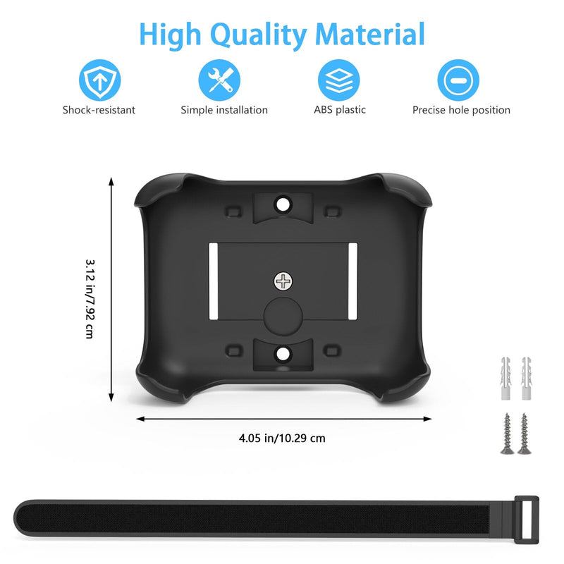 Magnetic Mount Holder for JBL Go 5 Speaker, 3-in-1 Magnetic Case Mount with Removable Anti-Slip Strap & Mounting Screws, Speaker Mount for Bike, Golf Cart, Pole, Wall, Motorcycle