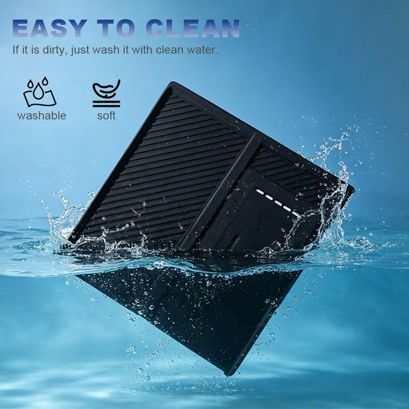 Wireless Charging Protective Mat for RAV4 2026 Accessories Center Console Wireless Charger Pad for Toyota Rav4 2026 Accessories Silicone Anti-Slip (Wireless Charging Mat) Wireless Charging Mat