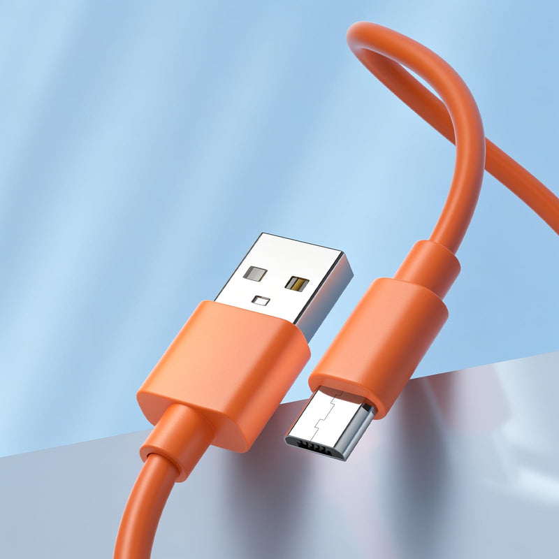Uogw Charging Cable for Ring Enabled Video Doorbell (Released in 2020) 2/3/3 Plus/4, Ring Video Doorbell Pro/Plus,Camera Battery Charging Cable,1.6FT Durable Short Fast Charge Power Cord -2 Pack