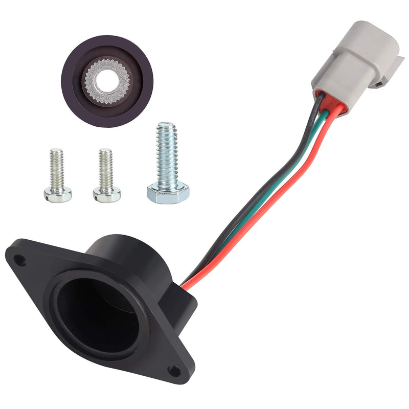 10L0L Golf Cart Club Car Speed Sensor With High Speed Magnet - Fit 48V Club Car DS and Precedent 2004 Up Electric Models, OEM# 102704901, 102265601 (4-6 Mph Increase)