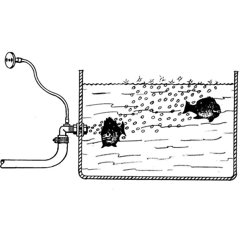 T-H Marine Supplies M0613 Max-Air Boat Plumbing Items, Black