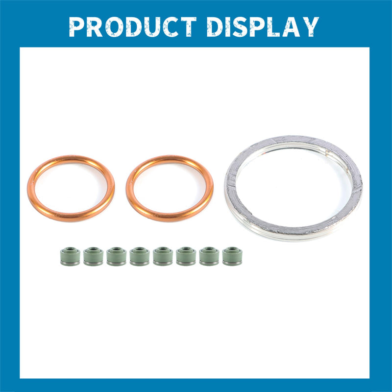 Gasket Kit Engine Top Bottom End Gaskets Set Replacement for Honda 400EX TRX400EX 1999-2004