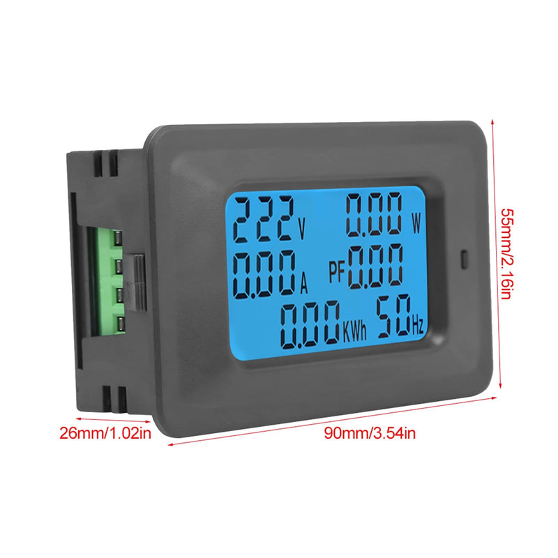 Digital Current Voltage Power Energy Meter 6 in 1 with Mutual Inductor